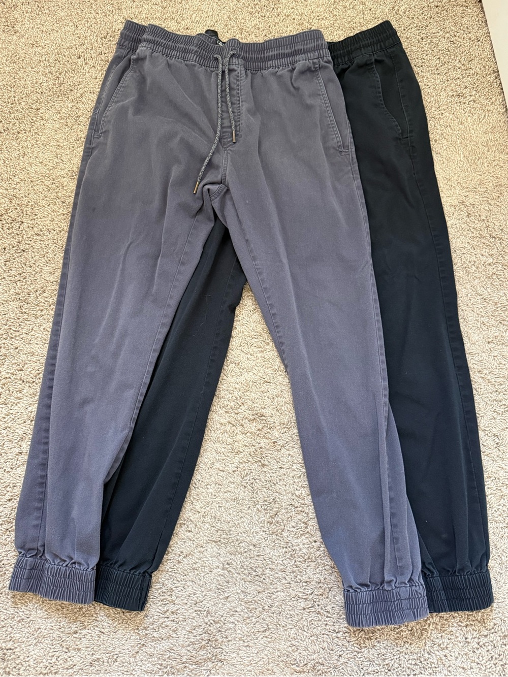 Men's Volcom Jogger Pants - Gray and Black